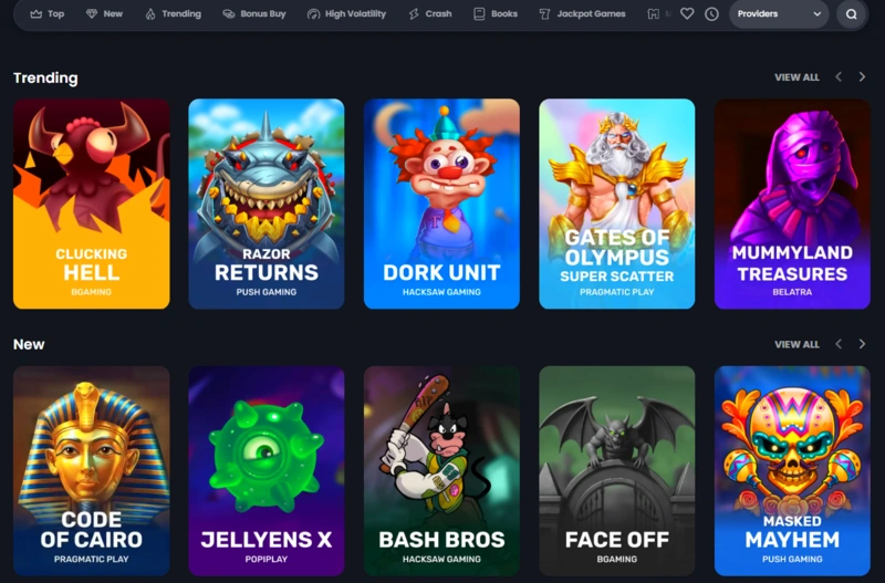 bitkingz games page
